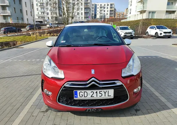 citroen gdańsk Citroen DS3 cena 26000 przebieg: 170808, rok produkcji 2011 z Gdańsk